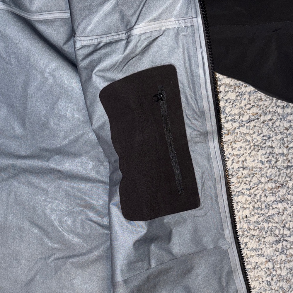 Men's Black Waterproof Shell - Picture 7 of 8